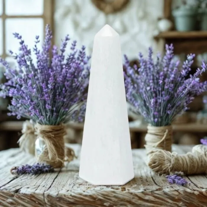 Seleniet obelisk 15 cm