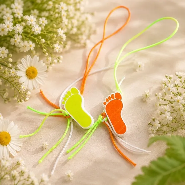Vierdaagse cadeau - Gelukspoppetjes voetje