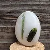 Toermalijn groen in kwarts cabochon