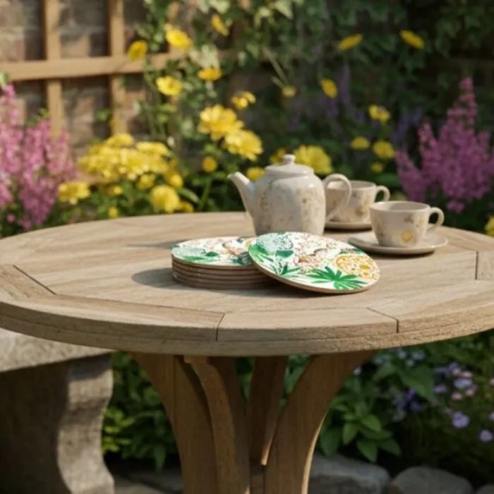 Boeddha Onderzetters Set van 6 MDF