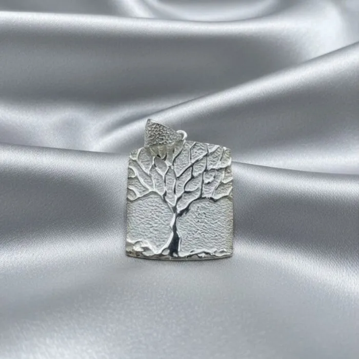 Levensboom zilver wit gekleurd