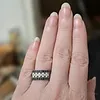 Zilveren ring Shine