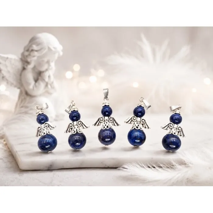 Engel Edelsteen hanger Lapis Lazuli - 1 engel