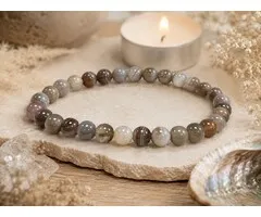 Agaat Botswana armband 6mm - A kwaliteit