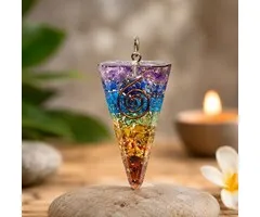 Orgone regenboog pegel hanger