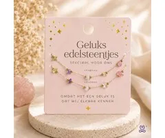 Edelsteen Armband Samen Geluk