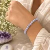 Armband chalcedoon 6 mm - A Kwaliteit