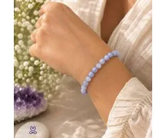 Armband chalcedoon 6 mm - A Kwaliteit