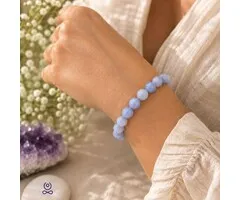 Armband chalcedoon 8 mm - A Kwaliteit