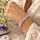 Armband chalcedoon 8 mm - A Kwaliteit