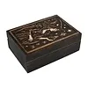 Tarotdoos de Tovenares zwart mangohout