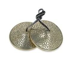 Tingsha's flower of life 7,5 cm