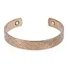 Armband koper Bloem des Levens motief magnetisch