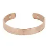 Armband koper gehamerd magnetisch