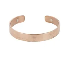 Armband koper gehamerd magnetisch