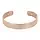 Armband koper gehamerd magnetisch