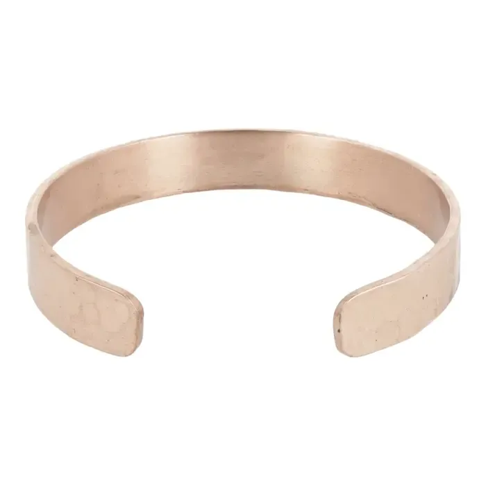 Armband koper gehamerd magnetisch