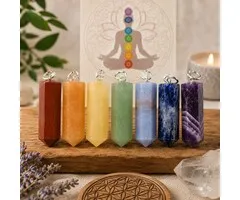 Set van 7 chakra hangers
