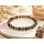 Armband rookkwarts 8 mm