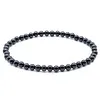 Armband zwarte Toermalijn 4 mm
