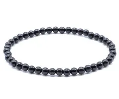 Armband zwarte Toermalijn 4 mm