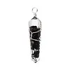 Shungiet hanger met hars