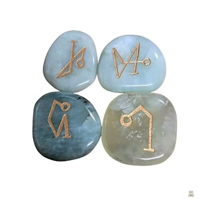 Aartsengel symbolen set jade