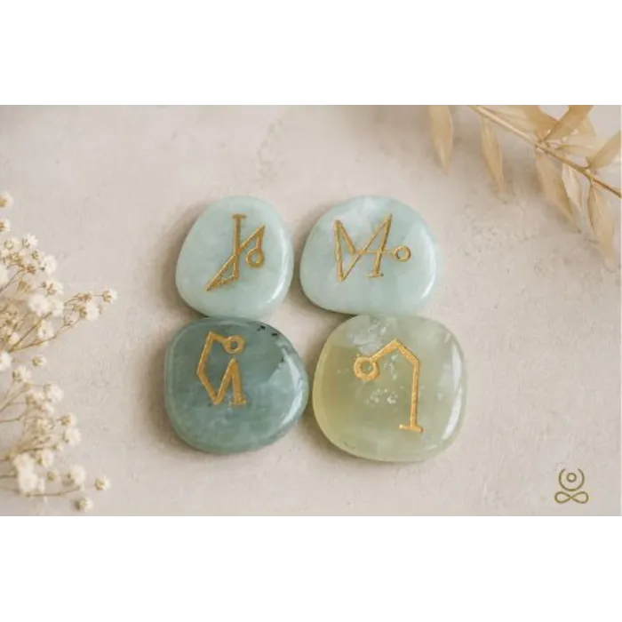 Aartsengel symbolen set jade