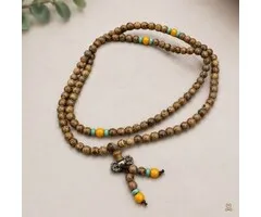 Houten Mala Ketting 6 mm