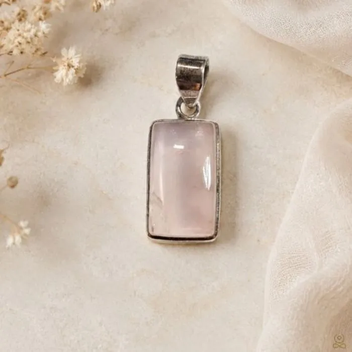 Rozenkwarts Sterling Zilver