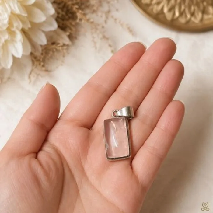 Rozenkwarts Sterling Zilver