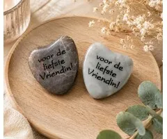Marmer hartje voor de liefste Vriendin