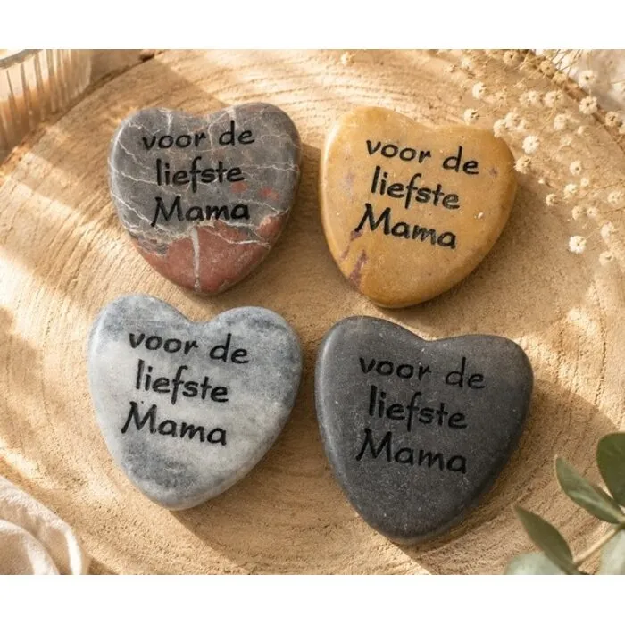 Marmer hartje voor de liefste Mama