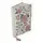Notitieboek fluweel mintgroen met bloemen