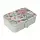 Sieraden / tarotdoos fluweel mintgroen met bloemen