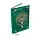 Notitieboek fluweel groen met tarot oog