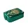 Sieraden / tarotdoos fluweel groen met tarot oog