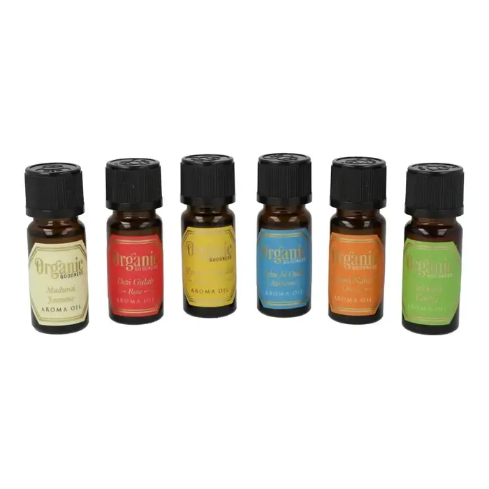 Aromaolie set assorti Organic Goodness
