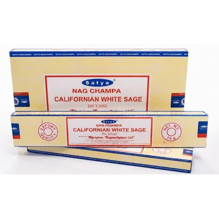 Nag Champa Satya Californian White Sage