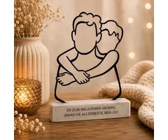 Beste vader art deco