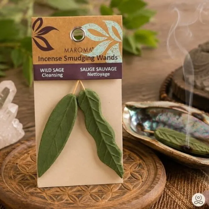 Smudge Wierookblaadjes Wilde Salie – Maroma Fair Trade