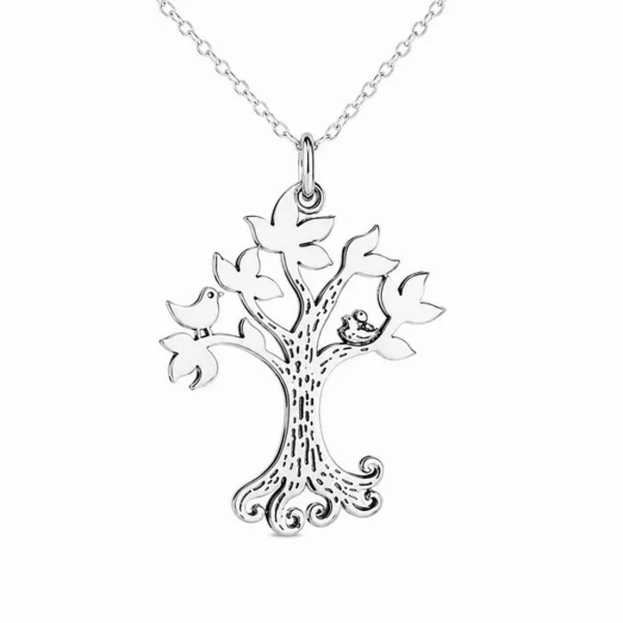 Hanger tree of life met vogeltje