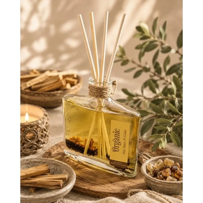 Geurstokjes Organic Goodness Palo Santo & Ceder