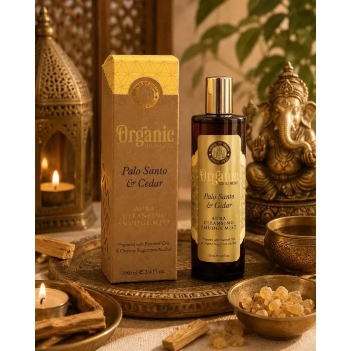 Smudge room spray Organic Goodness Palo Santo & Ceder