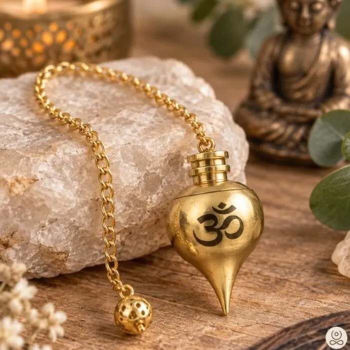 Bronzen pendel Ohm