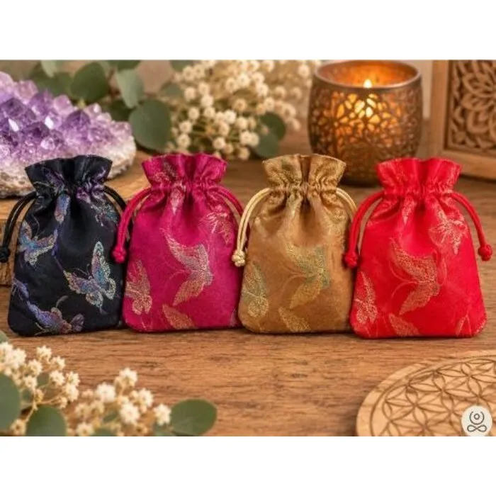 Brokaat Buidel Vlinder – 10 x 13 cm
