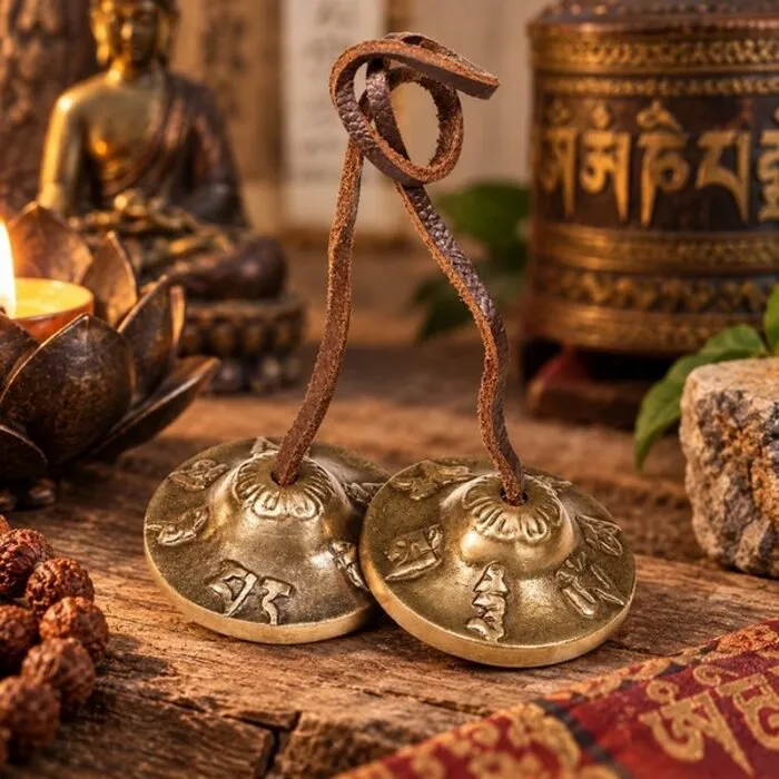 Tingsha's Om Mani Pad Me Hum 7,2 cm