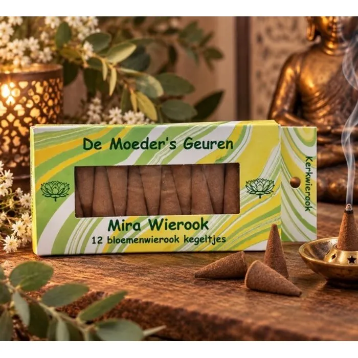 Moeders geuren Kerkwierook 12 kegeltjes