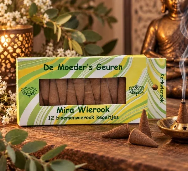 Moeders geuren Kerkwierook 12 kegeltjes