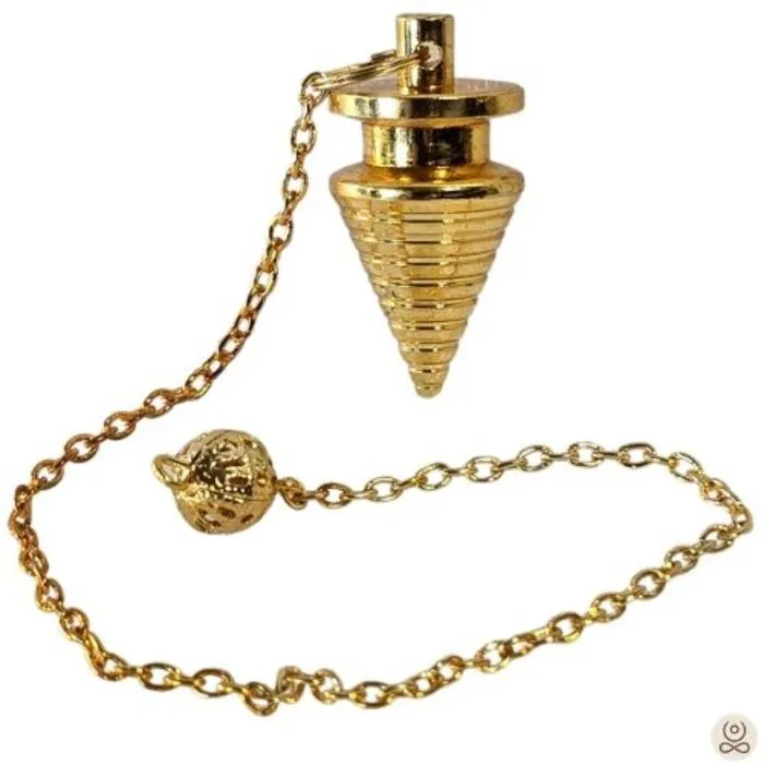 Pendel twister goudkleurig